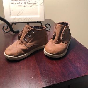 Brown Toms Boots for a Little One